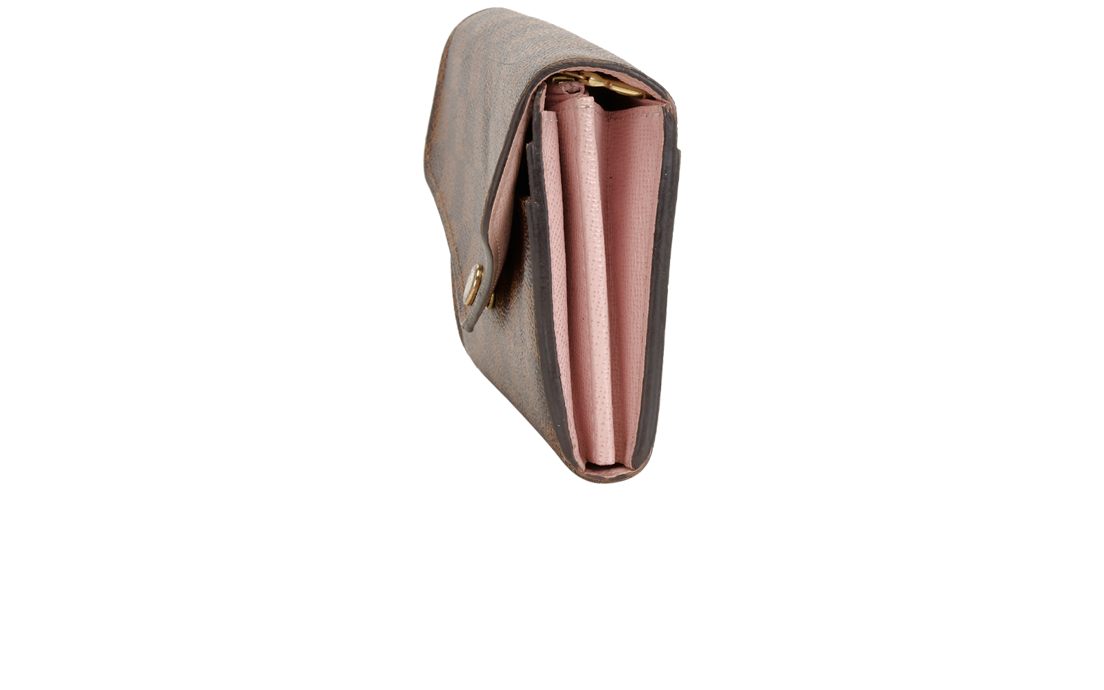 Louis Vuitton Sarah Long Wallet, &pound;250, Accessories, Brown, Canvas, Bottom view